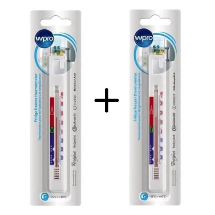 PACK WPRO TER214 Thermomètre réfrigérateur/congélateur X2