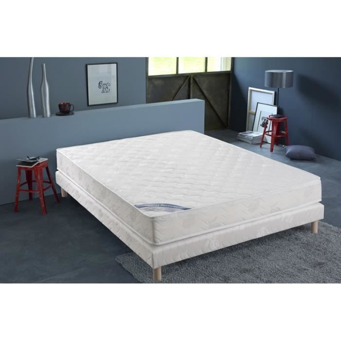 Matelas CONFORT DESIGN VIGO 140x190 cm - Ressorts - Ferme - 299 ressorts biconiques Matelas CONFORT DESIGN VIGO 140x190 cm - Ressorts - Ferme - 299 ressorts biconiques
