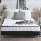 CONFORT DESIGN Marcel Ensemble Matelas & sommier 140 x 190 - Ep.25 cm - Ressorts & Mémoire de forme - Fabriqué en France