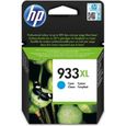 HP 933XL Cartouche d'encre cyan grande capacité authentique (CN054AE) pour HP OfficeJet 6100/6600/6700/7100/7510/7610-0