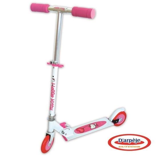 Trotinette FUNBEE Freestyle Avec Casque Bol Et Caméra Intégrée - Noire - Cadeau Parfait