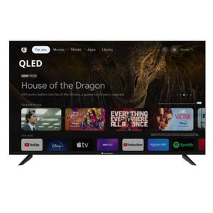 TV 55'' QLED 4K UHD Smart Google Continental Edison