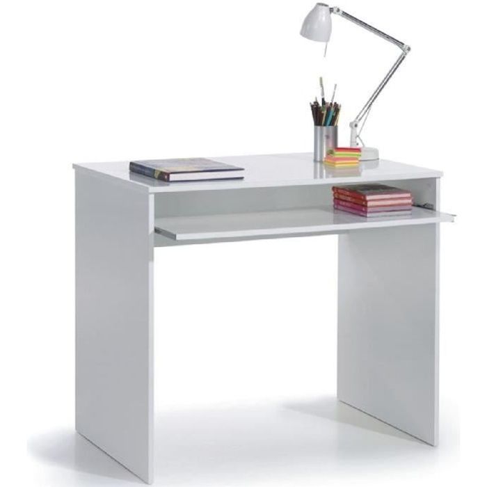 Joy Bureau Multimedia Contemporain Blanc L 90cm Achat Vente Bureau Joy Bureau 90 Cm Blanc Soldes Sur Cdiscount Des Le 20 Janvier Cdiscount