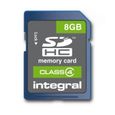 Integral carte SD 8 Go classe 4-0