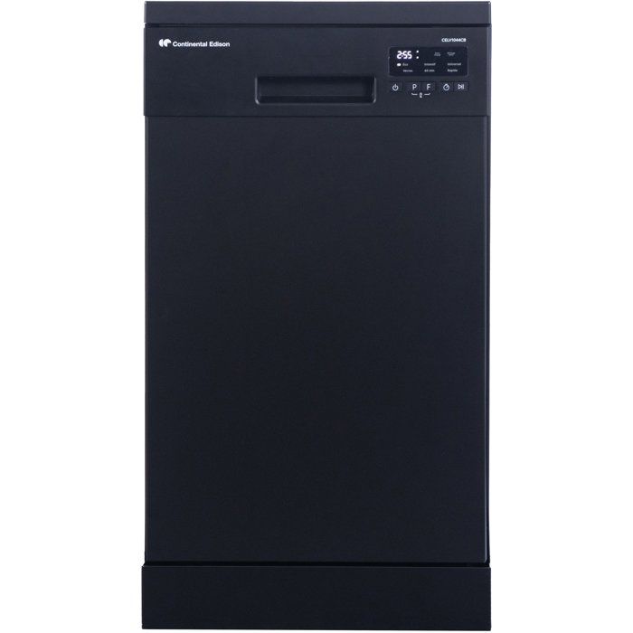 Lave vaisselle pose libre CONTINENTAL EDISON CELV1044CB 10 couverts Induction L45cm 44 dB