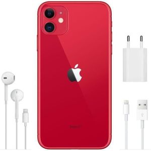 SMARTPHONE APPLE iPhone 11 256Go Rouge - Reconditionné - Exce