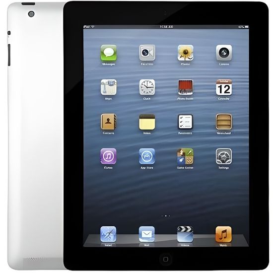 iPad 4 (2012) - 16 Go - Noir - Reconditionné - Excellent état