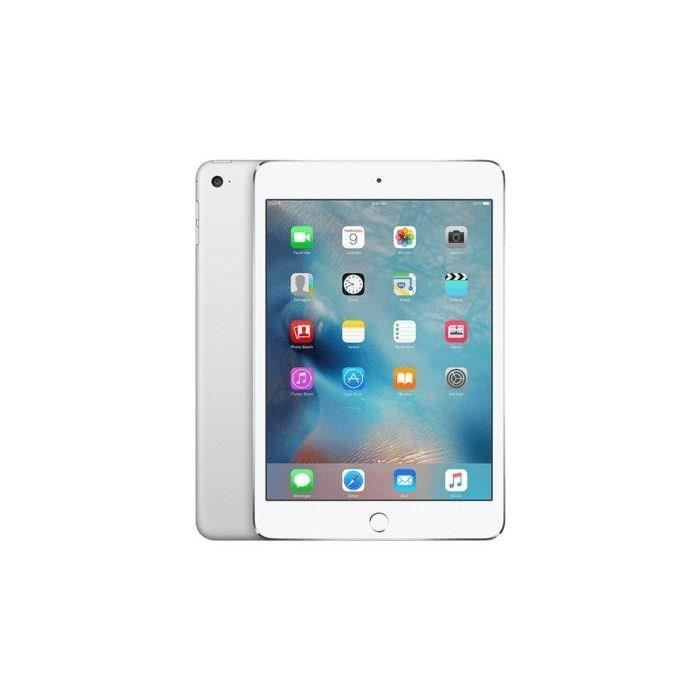 iPad mini 4 (2015) - 32 Go - Argent - Reconditionné - Excellent état - Apple