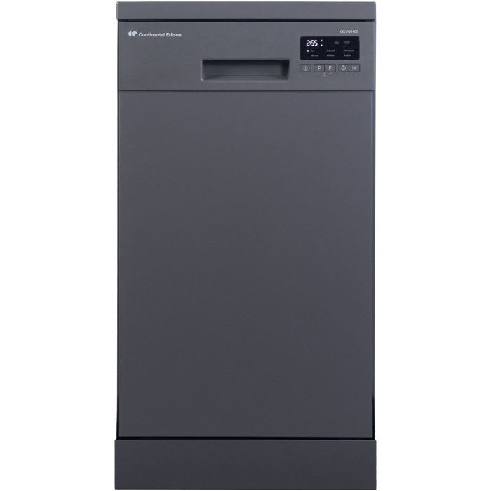 Lave vaisselle pose libre CONTINENTAL EDISON CELV1044CS 10 couverts Induction L45cm 44 dB