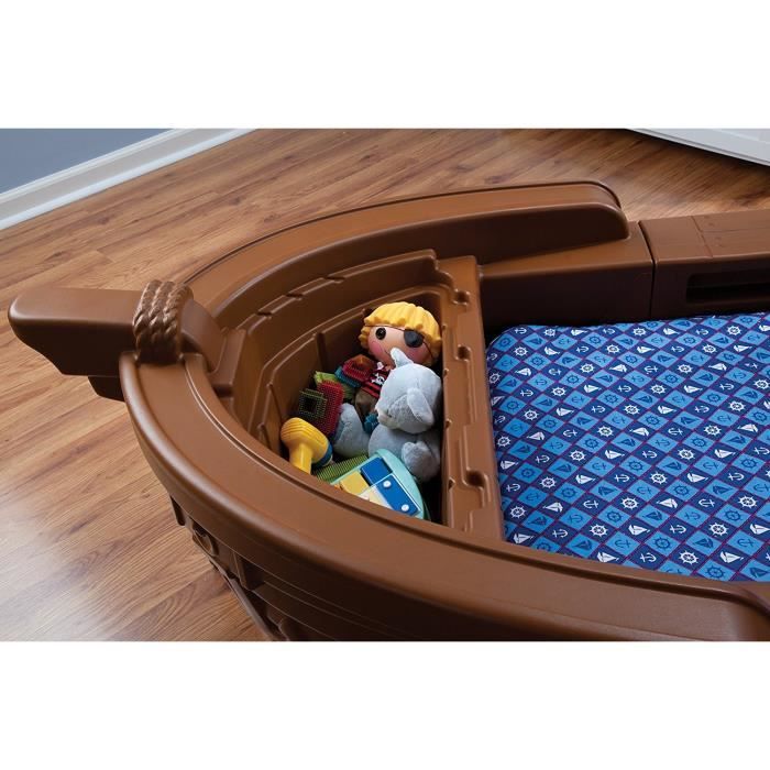 LITTLE TIKES Lit Enfant Bateau de Pirate 177 x 102 x 89 cm