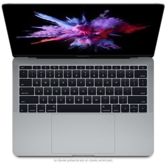 APPLE MacBook Pro Retina 13 2016 i5 – 2 Ghz – 8 Go RAM – 512 Go SSD – Gris Sidéral – Reconditionné – Etat correct
