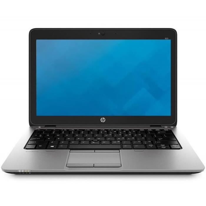 Ordinateur Portable HP 820 G1 - Core i5 - RAM 16Go - SSD 480Go - Windows 10 - Reconditionné - Etat correct - Hewlett packard