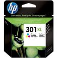 HP 301XL Cartouche d'encre trois couleurs grande capacité authentique (CH564EE) pour HP Envy 4505 et HP DeskJet-0