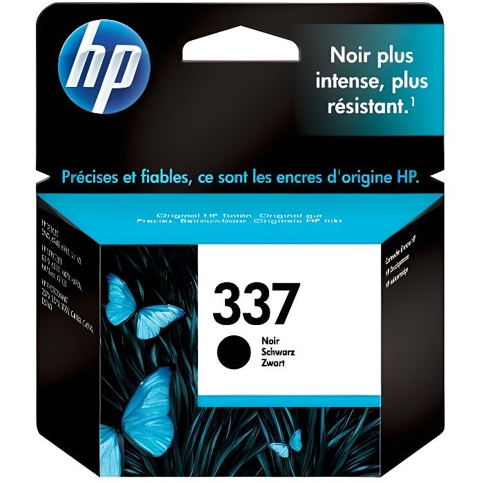 HP 337 Cartouche dencre noire authentique (C9364EE) pour HP DeskJet 5940/6940/6980/D4160
