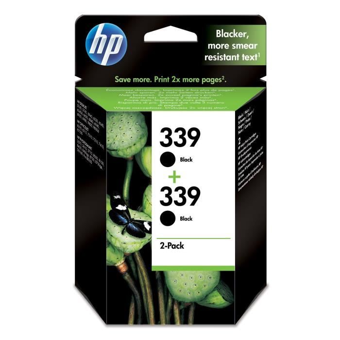 HP 339 Pack 2 Cartouches