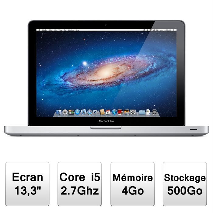 Top achat PC Portable Apple MacBook Pro 13" (MC724F/A) pas cher