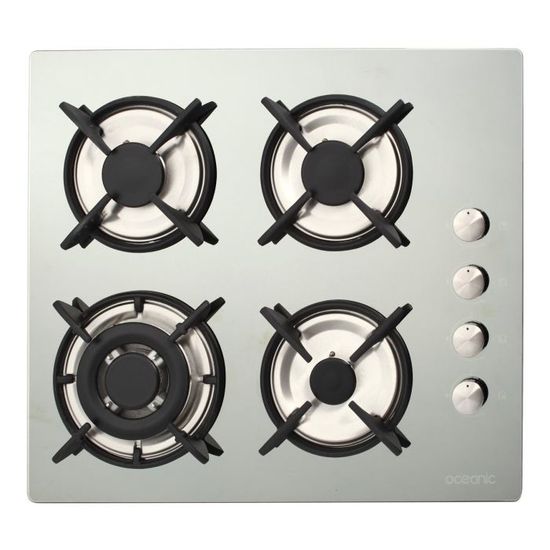 OCEANIC CTG4FM Table de Cuisson Gaz Cdiscount Electroménager