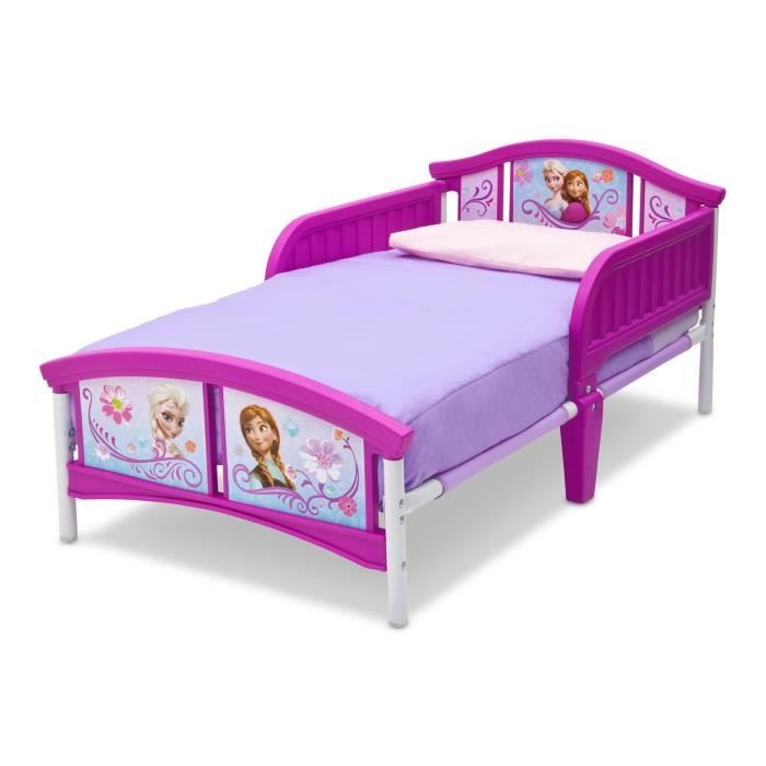 La Reine Des Neiges Lit Enfant En Metal Et Plastique Blanc Et Violet 70 X 140 Cm Fille Cdiscount Jeux Jouets