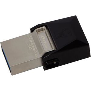 CLÉ USB KINGSTON - DataTraveler MicroDuo - Clé USB - 64Go 