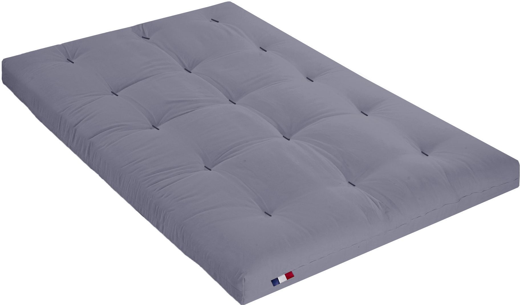 CONFORT DESIGN Matelas Futon 140 x 190 Ep. 15 cm Mémoire de forme Anti tâche 5 couches Ferme équilibré Fabriqué en France