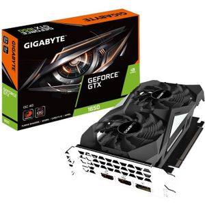 CARTE GRAPHIQUE INTERNE GIGABYTE Carte graphique GeForce GTX 1650 4 Go OC 