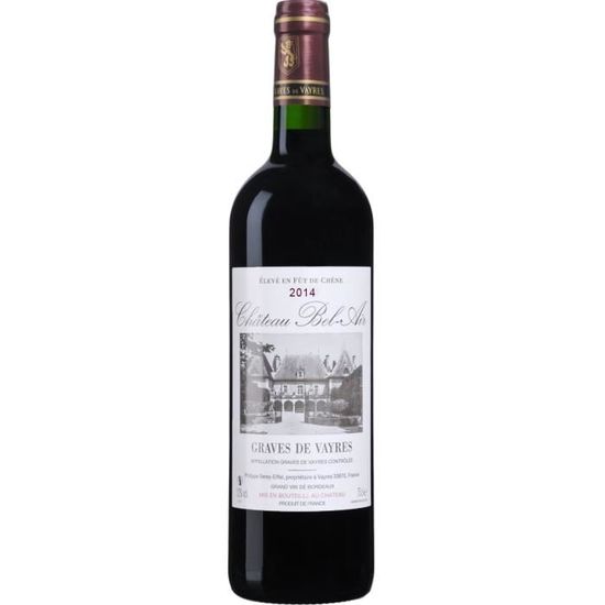Château Bel-Air 2014 Graves de Vayres - Vin rouge de Bordeaux