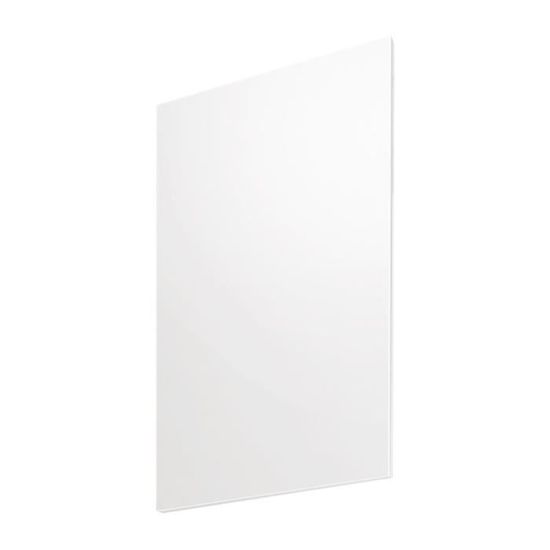 Berlioz Creations CJ6BB Joue De Finition Basse Blanc Haute Brillance 60x1,6x70 Cm