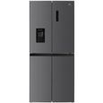 Réfrigérateur Continental Edison - CERA4D464IX - 4 portes avec distributeur d'eau - 464L - Total No Frost - L79 cm x H 180 cm - Inox-0