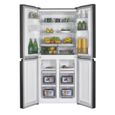 Réfrigérateur Continental Edison - CERA4D464IX - 4 portes avec distributeur d'eau - 464L - Total No Frost - L79 cm x H 180 cm - Inox-2
