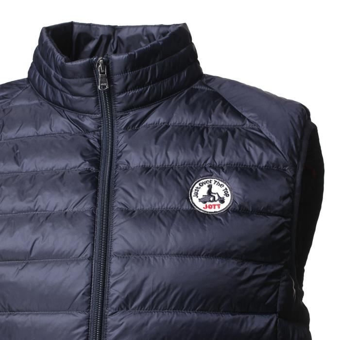 Doudoune sans manche homme bleu marine cheap