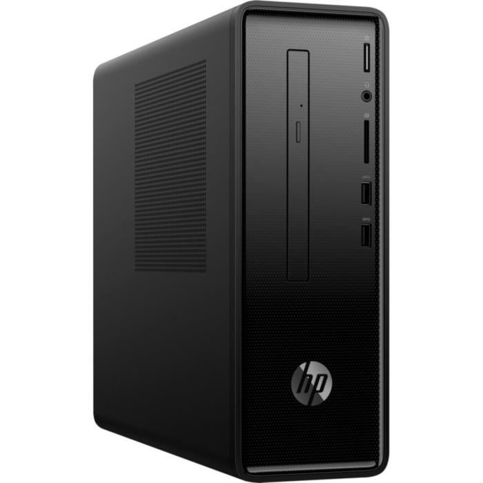  Ordinateur de bureau HP PC de Bureau Slim 290-a0024nf - AMD A9-9425 - RAM 4Go - Stockage 128Go SSD + 1To HDD - Windows 10 pas cher