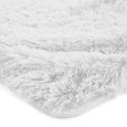 NEO YOGA - Plaid à poils longs extra-doux 120 x 150 cm Blanc-2