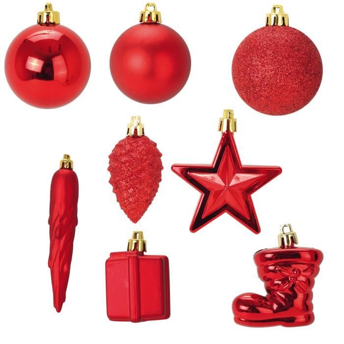 Suspension De Noel Rouge
