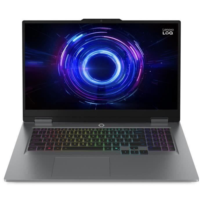 PC portable Gamer LENOVO LOQ 17IRX10 Sans Windows - 17 FHD 165hz - Core i7-13650HX - RTX 5060 115W - RAM 16 Go - SSD 512 Go