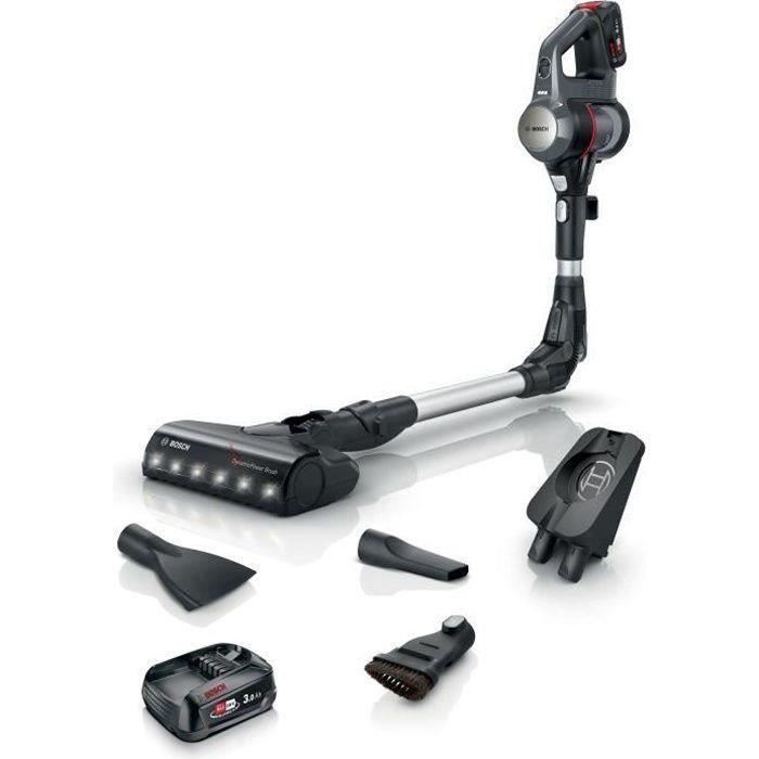 Aspirateur balai multifonction sans fil BOSCH BBS712A Unlimited 7- 2ème batterie pour une autonomie 