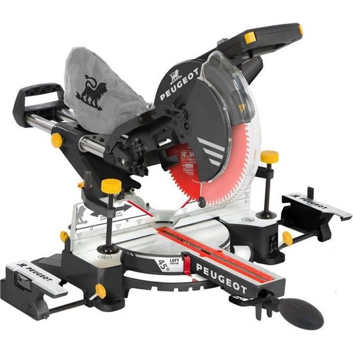 Peugeot Scie A Onglets Radiale Energysaw 254sb Double Inclinaison 1600 W O 254 Mm Achat Vente Scie Electrique Scie Onglets Energysaw 254sb Cdiscount