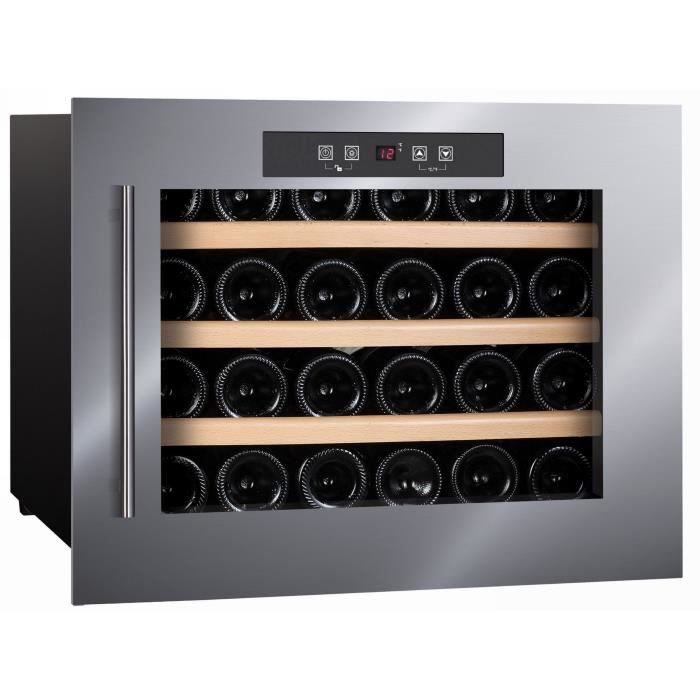 TEMPTECH VWC24SS Cave à vin 24 bouteilles Encastrement possible