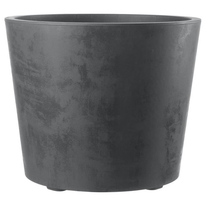 Pot de fleur Vase DEROMA Millennium R A réserve d'eau Roulettes 59 cm - vue 2