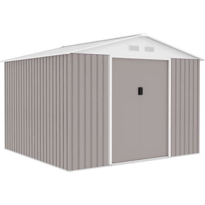 abri-de-jardin-en-metal-7-06-m-277-x-255-x-202-cm-mercure-kit-d-ancrage-inclus-2-portes-coulissantes-taupe-cdiscount-f-1632101-archerd27024ta