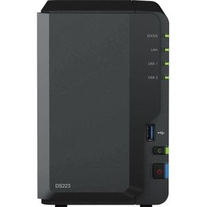SERVEUR STOCKAGE - NAS  SYNOLOGY Serveur NAS 2 baies - DS223
