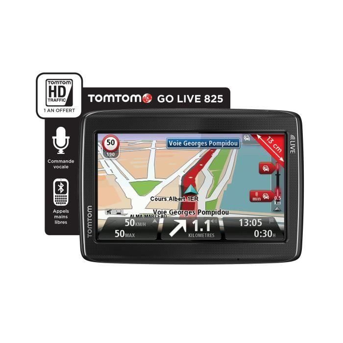 GPS TomTom Go Live 825 Europe Achat / Vente gps auto TomTom Go Live