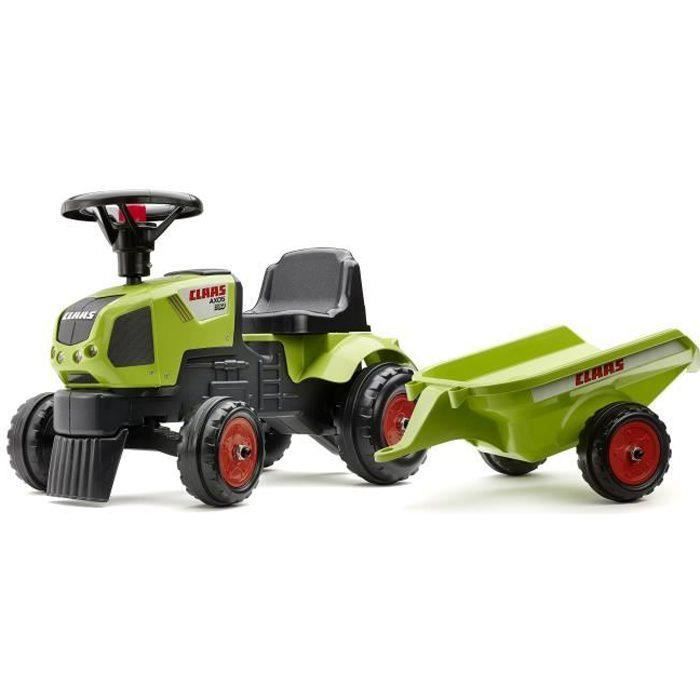 Porteur Tracteur Avec Remorque Gollnest & Kiesel - Véhicule Enfant 122 Cm Métal Plastique