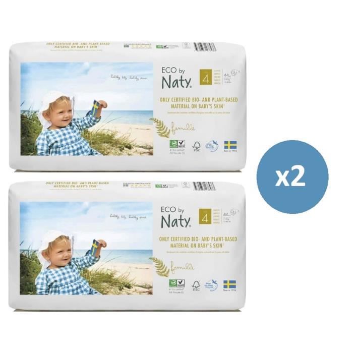 Naty Pannolini Ecologici T4 - 42 Pz, Bianchi, Senza Plastica E Ipoallergenici Per Pelle Delicata - Foto 10