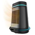 Cecotec Chauffage Céramique de Table ReadyWarm 1550 Max Ceramic Rotate Black, 1500 W, Oscillation Manuelle