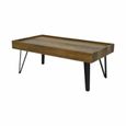 Table Basse Style Industriel Scandinave Avec Plateau Achat