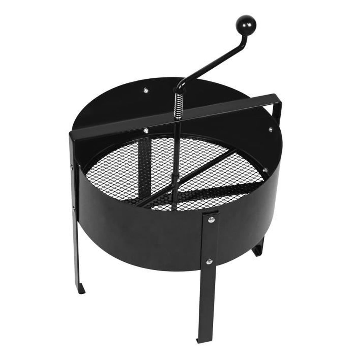 Lot De 4 Tamis De Jardin En Acier Inoxydable - Mailles 2/2,8/3,8/5 Mm - Poignée Antidérapante - Pour Compost, Sable, Terre - 9