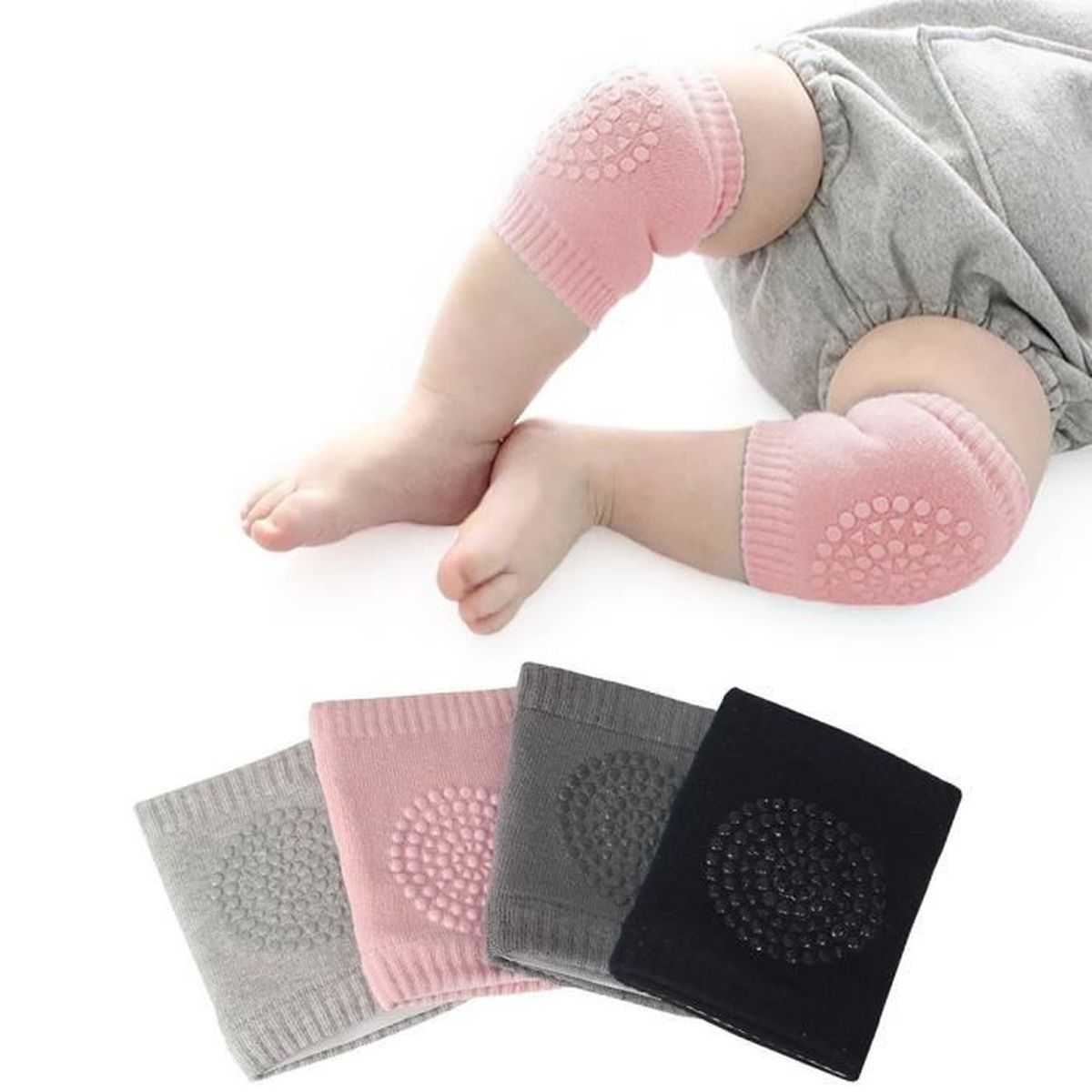 4 Paire De Genouilleres Jambieres De Protection Pour Bebe Cdiscount Puericulture Eveil Bebe