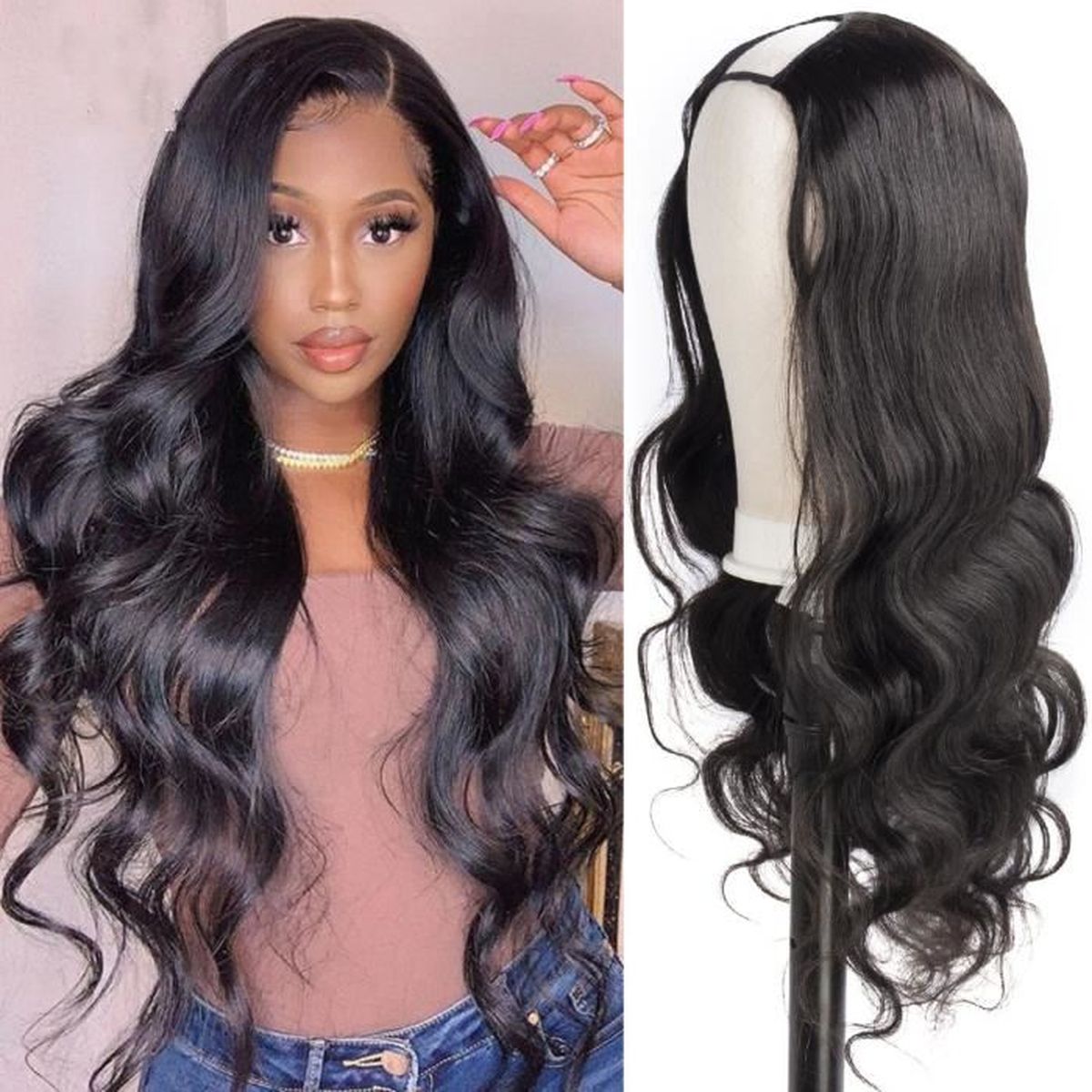 Vente perruque cheveux humains Clearance