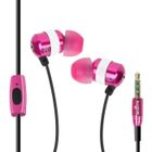 CAPITAL SPORTS GOgroove audiOHM HF Ecouteurs Intra Auriculaires - ROSE - Kit Piéton Micro Main-Libres intégré - pour Smartphones, Tablettes, et...