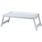 BRAND Denox Plateau déjeuner pliable 57,5x35cm, hauteur une fois déplié: 23,5cm, blanc - 10250.050
